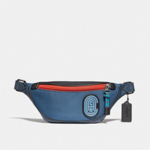 Rivington Belt Bag 7 In Colorblock With Coach Patch