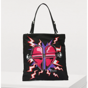 PRADA 心形托特包