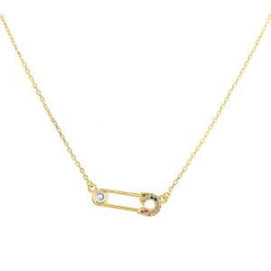 Melinda Maria 回形针项链