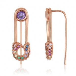 Melinda Maria 回形针耳环