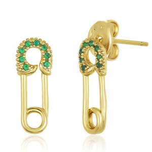 Melinda Maria 回形针耳环