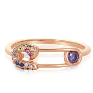 Melinda Maria 回形针戒指