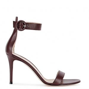 GIANVITO ROSSI Nappa 105 一字带高跟鞋