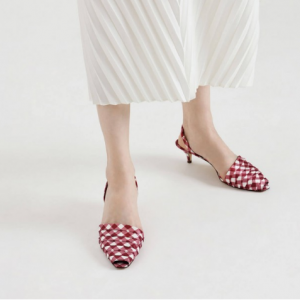 Charles & Keith Ruched 中跟鞋