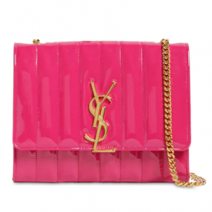 Saint Laurent Vicky Patent Leather Bag