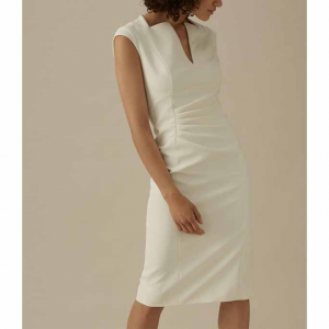 Ruched Pencil Dress