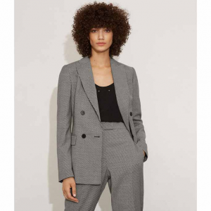 Graphic Textured Blazer