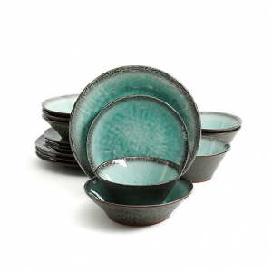 Gibson Green Lantern 餐具16件套