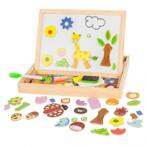 Игрушка деревянная Mapacha Чудо-чемоданчик Зоопарк