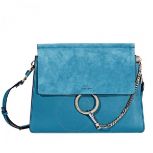 CHLOE Faye 雾霾蓝猪猪包