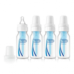 Dr. Brown\\\'s Original 婴儿防胀气奶瓶,4盎司,4个