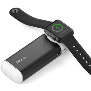 Oittm 5000mAh 移动无线充电宝 MFi 认证 Apple Watch 可用 @ Amazon