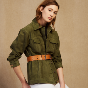 Sandro Paris LEATHER OVERSHIRT 夹克