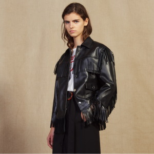 Sandro Paris FRINGED 夹克