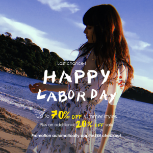 Happy Labor Day Sale @ Maje 