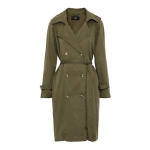 LINE Tencel-twill trench coat