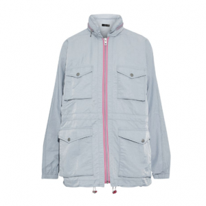 RAG & BONE Minke crinkled-shell hooded jacket