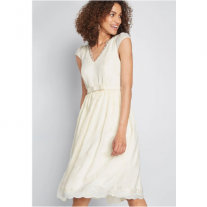 Beautiful Union Embroidered Midi Dress