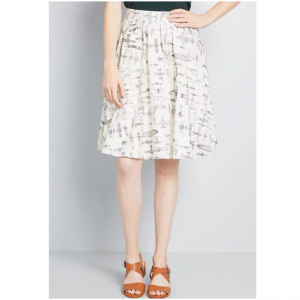 Pleasing as the Breeze A-Line Skirt