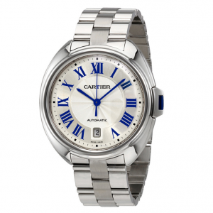 CARTIER Cle Automatic Silver Dial Men's Watch