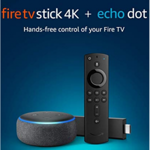 Amazon Fire TV Stick 4K with Alexa Voice Remote, streaming media player for $39.99 @Amazon