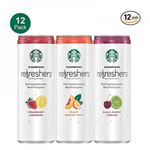 Starbucks提神飲料 果味繽紛裝椰子水 355ml 12罐