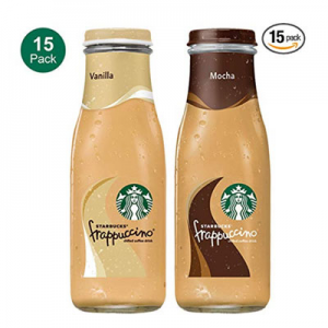 Starbucks 摩卡星冰樂&香草星冰樂混合裝, 9.5 Oz 15瓶