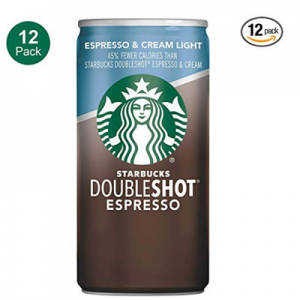 Starbucks Doubleshot 意式濃縮+少量低卡奶油咖啡 12罐
