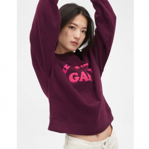 Gap简约徽标设计绒面内里上衣