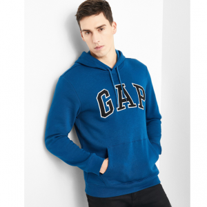 Gap Logo徽标基本款长袖连帽卫衣
