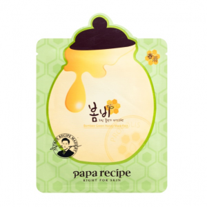 韩国PAPA RECIPE春雨 绿色蜂蜜胶原蛋白牛油果面膜 单片入
