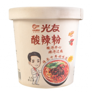 光友 非油炸 酸辣粉 桶装 110g