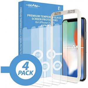 Beam Electronics Screen Protector for Apple iPhone Xs & iPhone X & iPhone 11 Pro @ Amazon