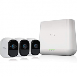 Netgear Arlo Pro 无线智能安防系统 3个摄像头套装 @ Amazon