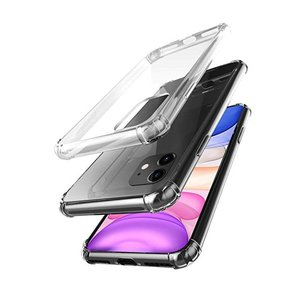 amCase 边角加强型透明TPU保护壳 iPhone 11/Pro/Max 可选 @ Amazon