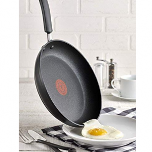 T-fal 华人爆款红点不粘锅10.5英寸，黑色 @Amazon