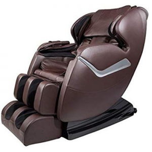 Real Relax Massage Chair, Full Body Zero Gravity Shiatsu Recliner with Heat and Foot Rollers
