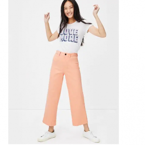 女士高腰阔腿裤