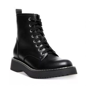 Madden Girl Kurrt Lace-Up Combat 马丁靴