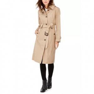 London Fog Hooded Maxi 风衣