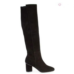 Stuart Weitzman Calder鹿皮长筒靴