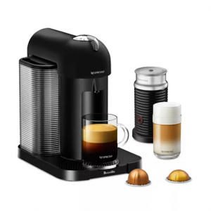 Nespresso by Breville VertuoLine 带有Aeroccino的咖啡和浓缩咖啡机