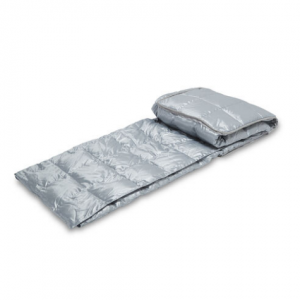 Live Comfortably™ Packable Throw Silver