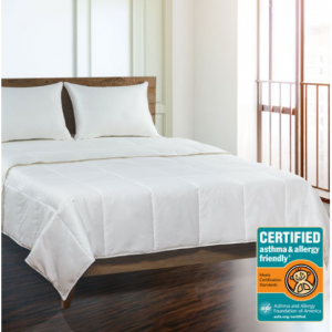 Live Comfortably® Certified Asthma & Allergy Friendly® Cluster Fill Comforter, Twin
