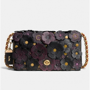 Coach Dinky With Tea Rose