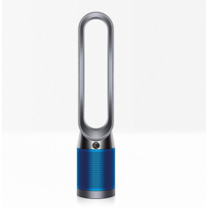 The Dyson Pure Cool™ purifying tower fan in Iron / Blue