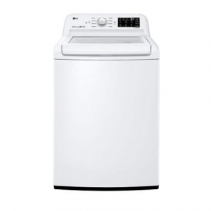LG - WT7100CW - 具有6Motion技术的4.5 Cu Ft容量顶级洗衣机-白色