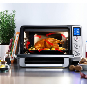 Livenza 2000 W 2-Slice Stainless Steel Convection Toaster Oven with Broiler by DeLonghi