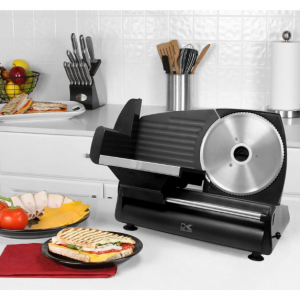Professional Style 180 W Black Stainless Steel Food Slicer by KALORIK
