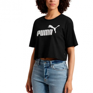 PUMA Cropped Logo 女士T恤